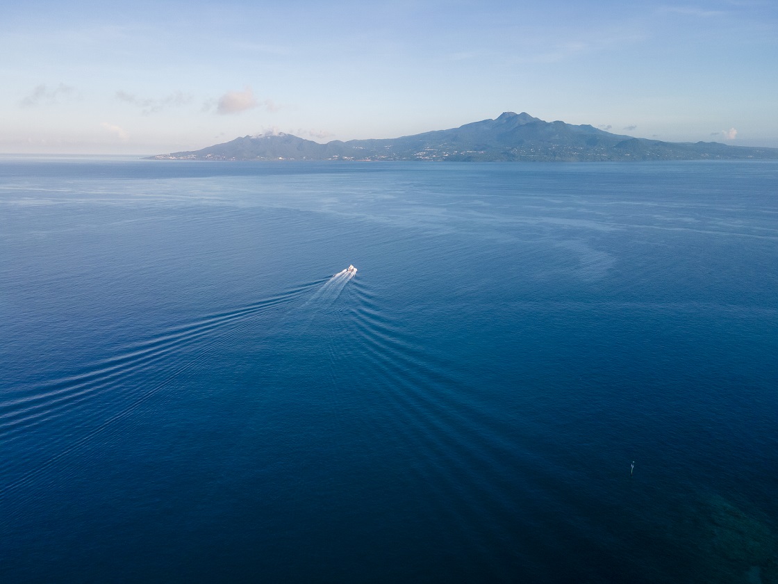 Bateau vers les Saintes